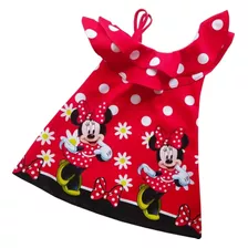 Vestidos Para Niñas Tipo Bata Boleros De Minnie Mouse - H