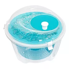 Escurridor Centrifugo De Vegetales 4 Litros Colores