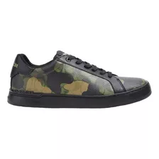 Tenis Coach Clip Low Top De Camuflaje Para Hombre - Original