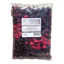 Mix Frutos Rojos Iqf Frambuesas Moras Y Arandanos 1kg