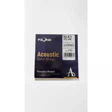 Encordado Para Guitarra Acustica Fzone At103 011-52