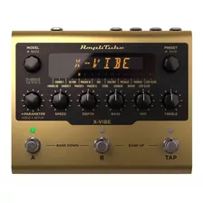 Pedal De Efeito Amplitube X-vibe Cor Dourado