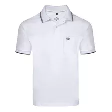 Camisa Polo Plus Masculina Básica C/ Bolso Vilejack Vmpg0010