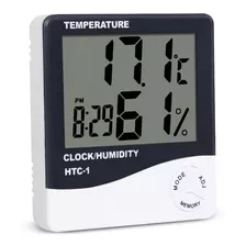 Termtermômetro Higrômetro Relógio Despertador Digital Umidad