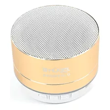 Parlante Bluetooth Hügel Brq002 Portatil 3w Dorado