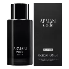 Perfume Giorgio Armani Code Parfum 75 Ml Hombre Recargable