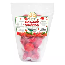 Morango Orgânico Gourmet Congelado 800g - Fazenda Guata Porã