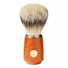 Pincel De Barbear Pelo Texugo Silvertip Cabo Em Madeira-6144