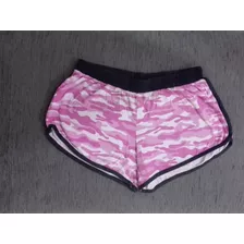 Lote 2 Mini Shorts Mujer Camuflado T2/m Ideal Verano Playa