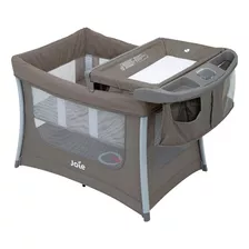 Practicuna Cuna Bebe Joie Illusions Cambiador Organizador Color Nickel Diseño De La Tela Liso