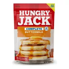 Hungry Jack Buttermilk Massa Para Panqueca E Waffle Mix 198g