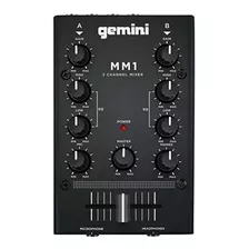 Gemini Mm1 Professional Audio 2 Channel Stereo 2 Band Rotar