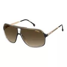 Gafas De Sol Para Hombre Carrera Grand Prix 3, 2 M2, 64 Ha, Color Negro, Lente Marrón