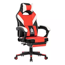 Silla Gamer Para Pc Reclinable Con Descansa Pies 