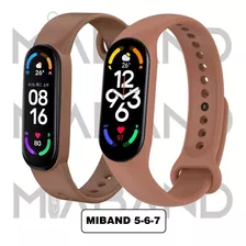 Pulsera Correa Para Xiaomi Mi Band 5 Reemplazo Malla Colores