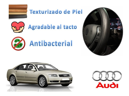 Tapetes 3d Logo Audi + Cubre Volante A8 2002 2003 2004 2005 Foto 6