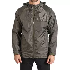 Campera Rompeviento Hombre Impermeable Capucha 