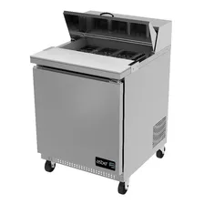 Mesa Refrigerada Para Ensaladas 8 Insertos Asber Apts-27-8