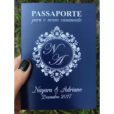 40 Convite Passaporte Viagem Divertido Casamento