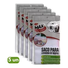 Kit 5 Sacos De Lavar Roupas Delicadas 50x60cm Tam Gg