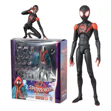 Brinquedo Modelo De Boneco De Ação Mafex 107 Spiderman Miles