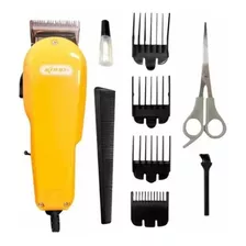 Máquina De Cortar Cabelo Knup Profissional 110-220v 4 Pentes