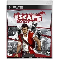 Jogo Novo Lacrado Escape Dead Island Para Playstation 3 Ps3