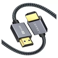 Cable Hdmi Ivanky 4k 6.6 Pies, Velocidad 18 Gbps Cable Hdmi