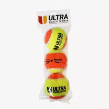 Bola De Beach Tennis Ultra Itf - Pack Com 3 Bolas