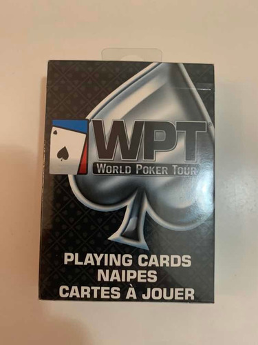 Cartas Profesionales De Edición Especial World Póker Tour