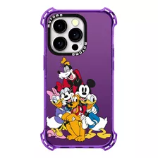 Carcasa Para iPhone 13 Mickey Y Minnie Disney Colores