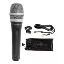 Microfono Rockville Rmp-xlr Dynamic Cardiod Professional ..