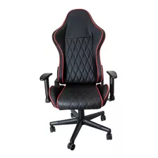 Silla Gamer Escritorio Ergonomica Reclinable Vistas Rojas