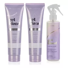 Get Blond Evita Amarelamento Kit Shampoo, Máscara E Spray
