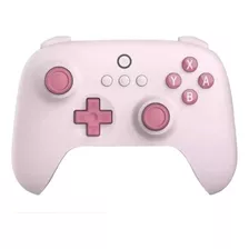 Controle 8bitdo Ultimate C Bluetooth Gamepad Para Switch Cor Rosa