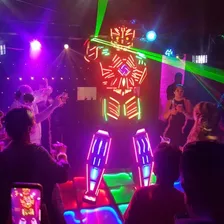 Robô De Led Megatron Locação Festa Aniversário Casamento