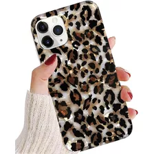 Funda Para iPhone 11 Pro De 5.8 J.west De Tpu Suave Leopa...