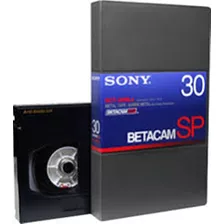 Fita Betacam Sp De 30 Minutos Novas Lacradas