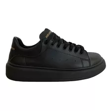 Zapatillas Alexander Mcqueen Negras Calzado Hombre Urbano