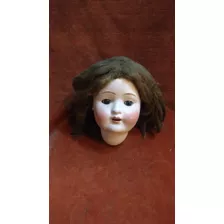 Muñeca De Porcelana Alemana Cabeza Sola 4