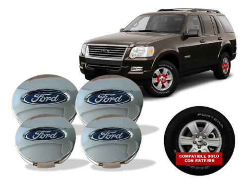 Kit De Centros De Rin Ford Explorer 2007-2011 Foto 2