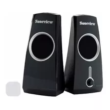 Cornetas Multimedia Speaker Soneview Scv Pc-1005 Pc, Laptop 