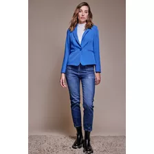 Blazer Digno Mirta Armesto Polyester Elastano