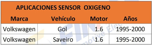 Sensor Oxigeno Volkswagen Gol 1.6 Saveiro Foto 7