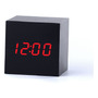 Primera imagen para búsqueda de reloj digital de madera usb despertador temperatura fecha