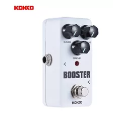 Pedal De Efectos De Guitarra Kokko Fbs2 Mini Booster Blanco