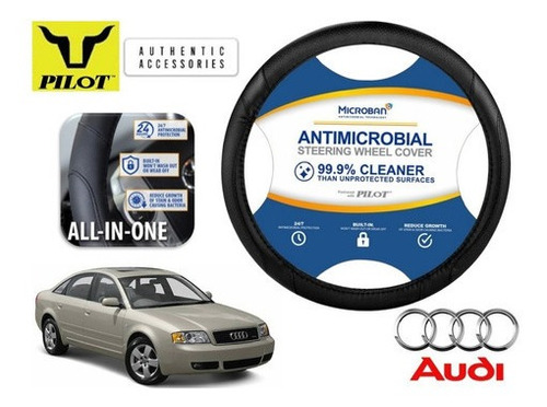 Funda Cubrevolante Negro Antimicrobial Audi A6 3.0l 1996 Foto 3