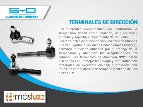 Kit Terminales Del Mercedes-benz Gl450 07/15 Syd Azul Lnea Foto 5