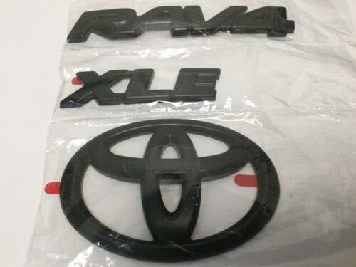 Genuino Toyota Rav4 Xle Blackout Negro Emblema Superposicio Foto 2