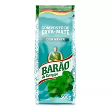 Erva-mate Barão De Cotegipe Com Menta Sem Glúten 500 g